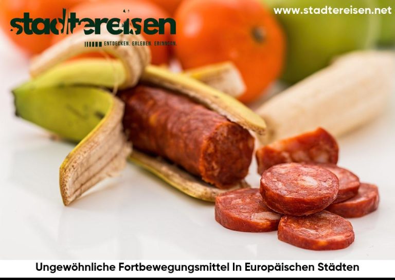 Ungewöhnliche Fortbewegungsmittel In Europäischen Städten