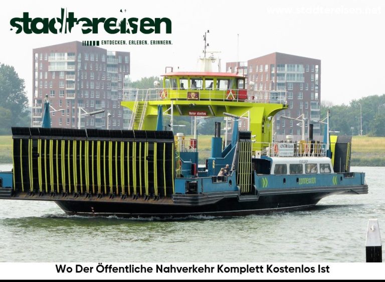 Wo Der Öffentliche Nahverkehr Komplett Kostenlos Ist