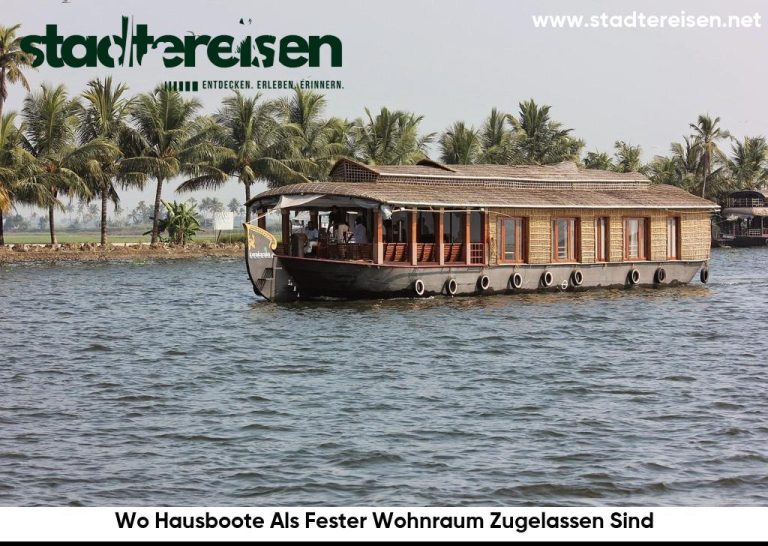 Wo Hausboote Als Fester Wohnraum Zugelassen Sind