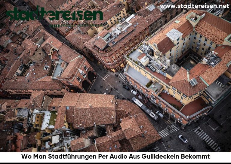 Wo Man Stadtführungen Per Audio Aus Gullideckeln Bekommt